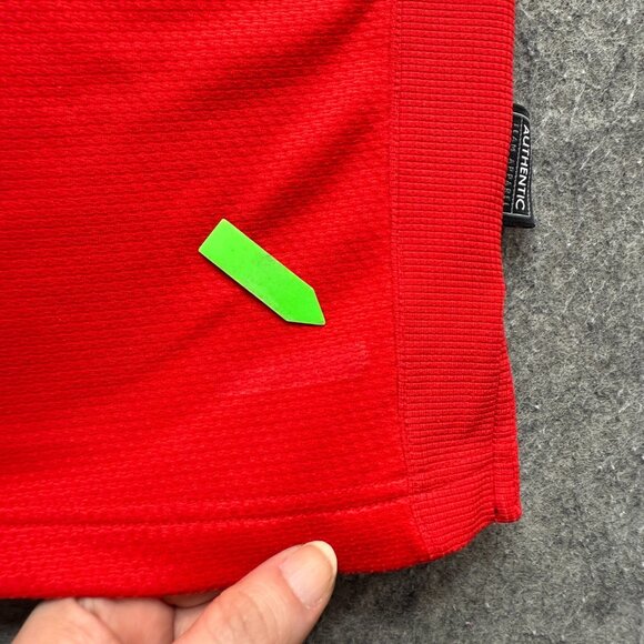 Georgia Bulldogs Nike Polo Shirt Men M Red Colorblock Performance Team Issue - Picture 5 of 16